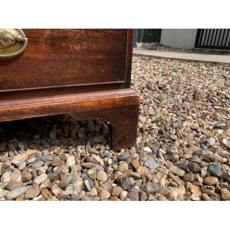 georgian mahogany bureau ca 1820 Jh.