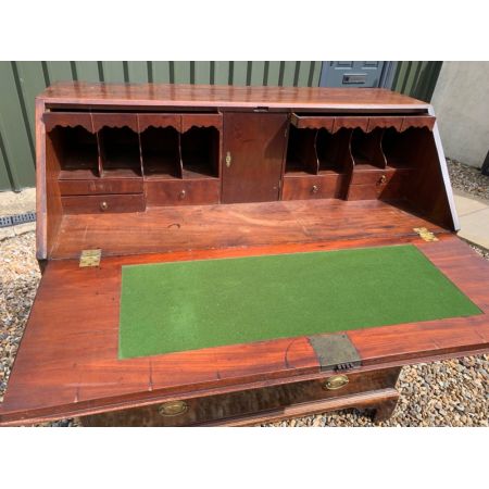 georgian mahogany bureau ca 1820 Jh.
