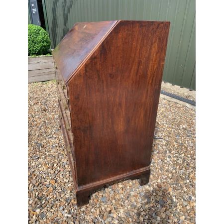 georgian mahogany bureau ca 1820 Jh.