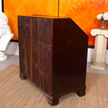 georgian bureau oak mahogany ca.1820 Jh