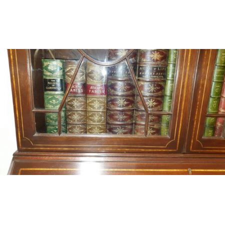 mahogany bookcase ca. 1920 Jh.