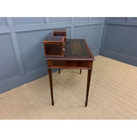edwardian mahogany writing desk ca. 1900 Jh.