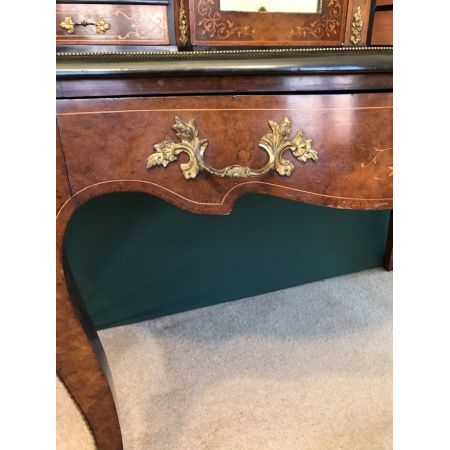 superb quality bonheur  du  jour, writing table. walnut desk, ca.1870 Jh.