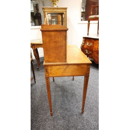19th century satinwood painted bonheur du jour / desk oak ca. 1900 Jh.