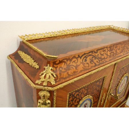 louis xvi style kingwood bonheur du jour oak ca. 1900 Jh.