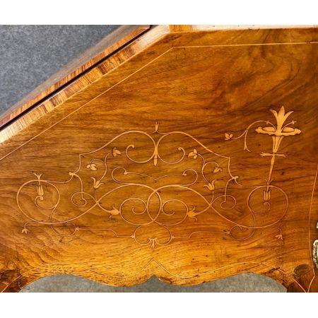 victorian bureau de dame ladies desk Walnut ca. 1870 Jh.