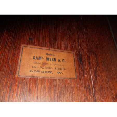 victorian burr yew, kingwood & marquetry bureau de dame ca. 1870 Jh.