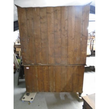 antique edwardian golden oak welsh dresser ca 1900 Jh