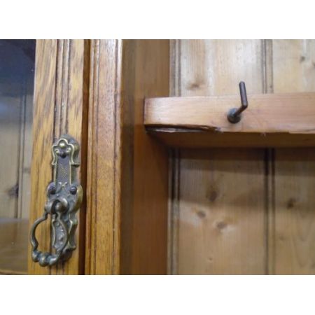 antique edwardian golden oak welsh dresser ca 1900 Jh