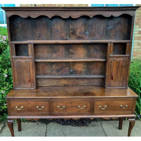 Antiker Dresser aus massiver Eiche, ca. 1820 Jh.