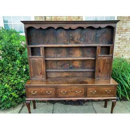 Antiker Dresser aus massiver Eiche, ca. 1820 Jh.