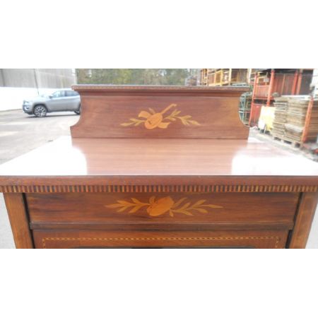 edwardianischer Mahagoni music cabinet / Musikschrank, ca 1900