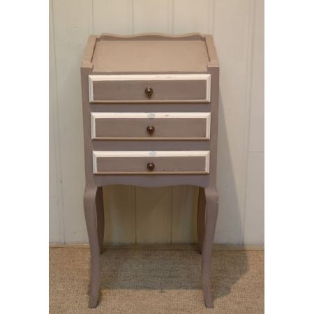 french painted bedside cabinet, ca. 1920