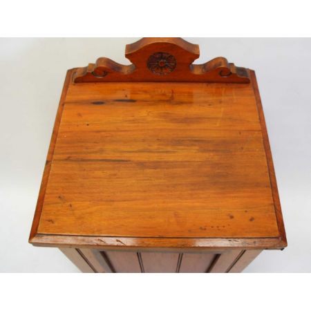 edwardian mahogany  bedside cabinet ca. 1900 Jh.