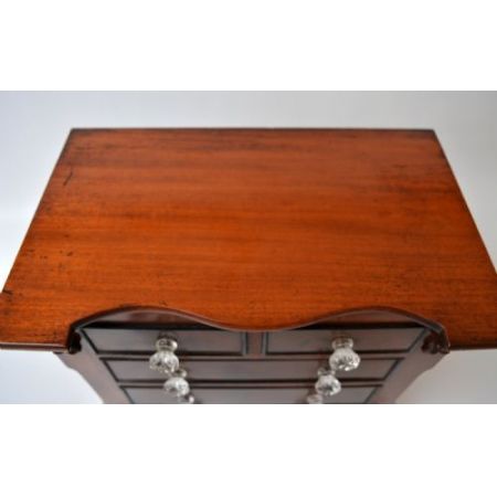 apprentice piece mahogany ca. 1900 Jh.