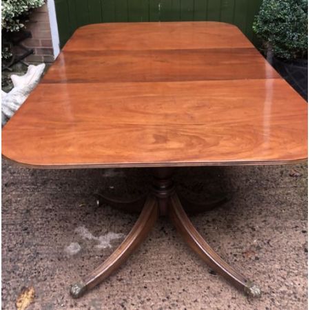 Antiker Esstisch im Regency Style mit Ausziehplatte