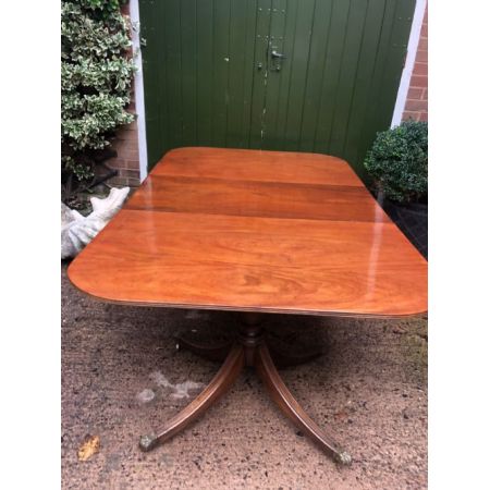 Antiker Esstisch im Regency Style mit Ausziehplatte