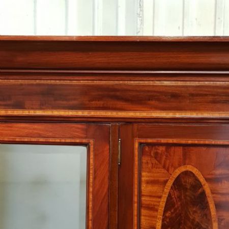 Antiker edwardianischer Kleiderschrank