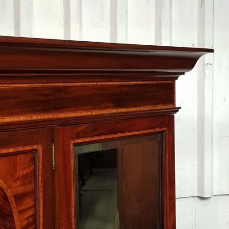 Antiker edwardianischer Kleiderschrank