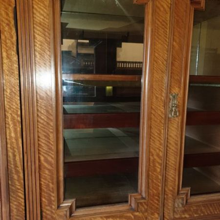 Antiker edwardianischer Kleiderschrank