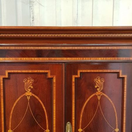 Antiker edwardianischer Kleiderschrank angefertigt ca. um 1900