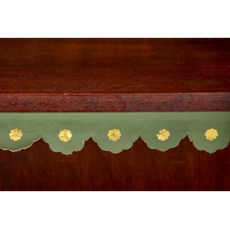 Original antikes Breakfront Bookcase im Georgian Style, ca. 1880