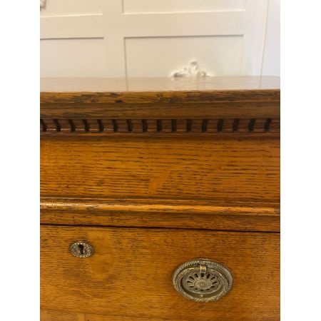 Antike Vitrine aus Eichenholz