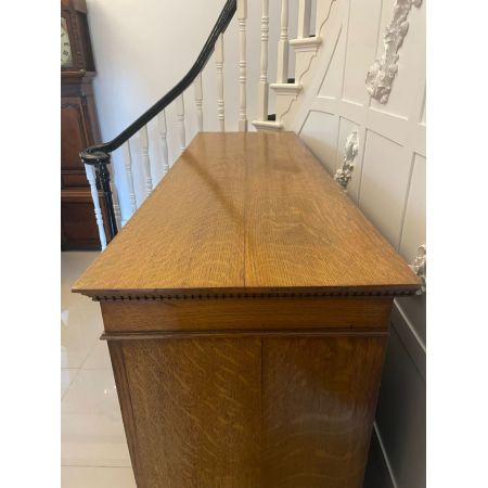 Antike Vitrine aus Eichenholz