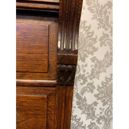 Antiker Edwardianischer Aktenschrank
