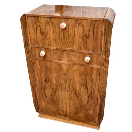 Antiker Cocktailschrank gebaut um ca. 1930