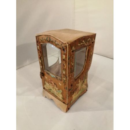 Französischer Uhrenständer in Form einer Sänfte