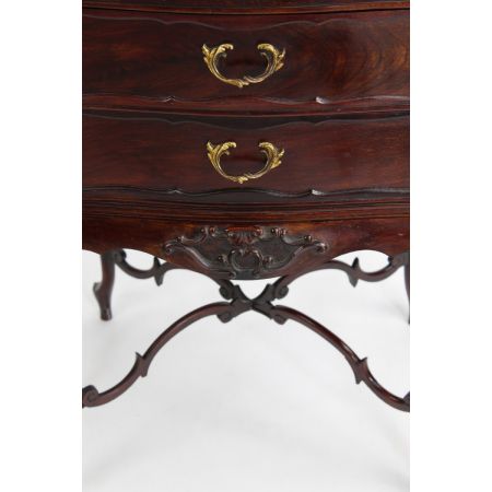 Edwardianischer antiker Musikschrank