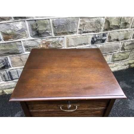 Antiker edwardianischer Aktenschrank