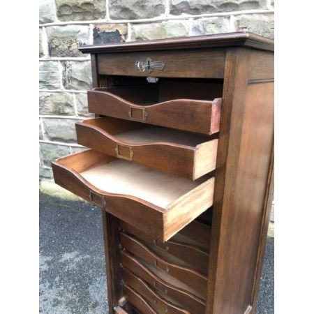 Antiker edwardianischer Aktenschrank