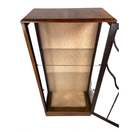 Antike Art Déco Vitrine