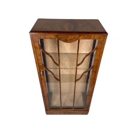 Antike Art Déco Vitrine