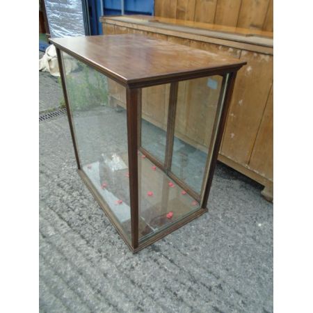 Antike Mahagoni Vitrine