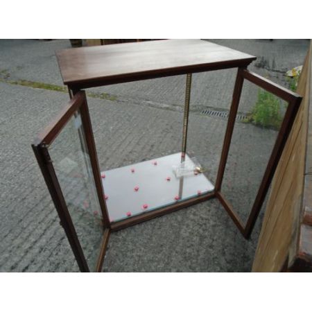 Antike Mahagoni Vitrine