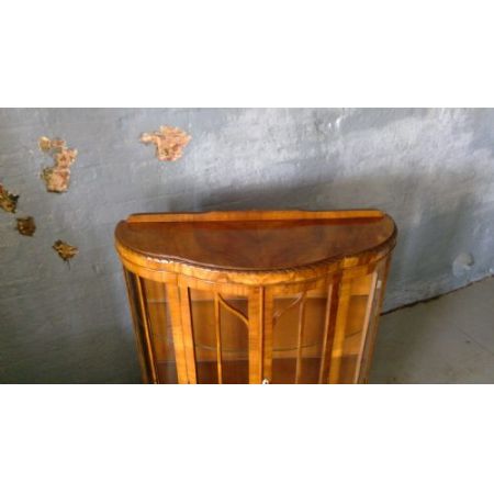 Antike Art Déco Vitrine