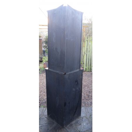 Edwardianischer Eckschrank mit Intarsien