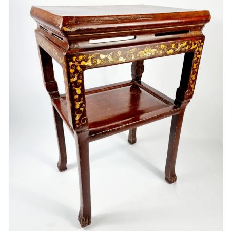 Antiker Beistelltisch im Chinoiserie Stil