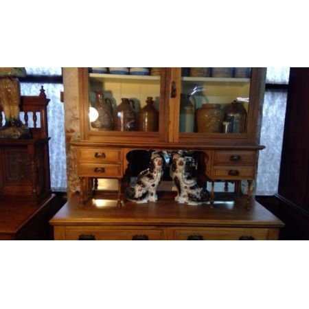 Antiker schottischer Küchenschrank aus Ulme, Buche und Esche