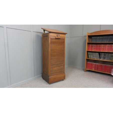 Antiker Aktenschrank aus Eichenholz