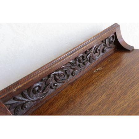 Antikes paar Eichenholz Schränke