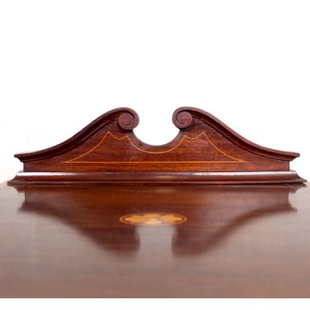 Antiker Musikschrank aus Mahagoni und Palisander