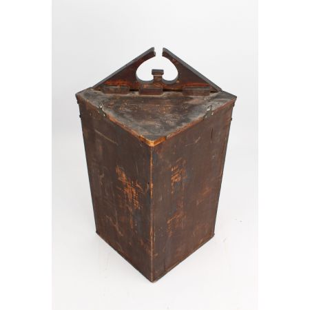 Kleiner Hängeschrank aus Mahagoni