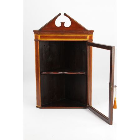 Kleiner Hängeschrank aus Mahagoni