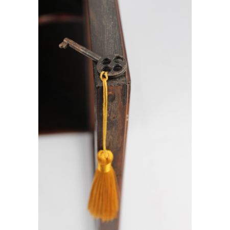 Kleiner Hängeschrank aus Mahagoni