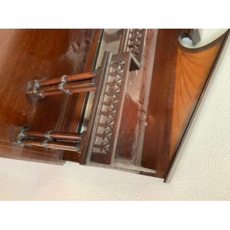 Edwardianische antike Vitrine