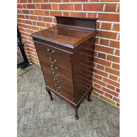 Antiker edwardianischer Musikschrank